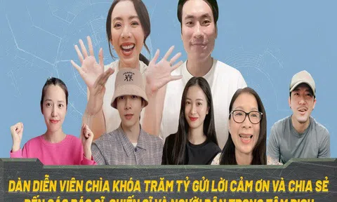 Dàn sao phim “Chìa khóa trăm tỷ” quay clip cổ vũ chống dịch