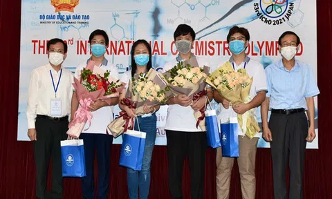 Học sinh Việt Nam giành 3 Huy chương vàng tại Olympic hóa học quốc tế