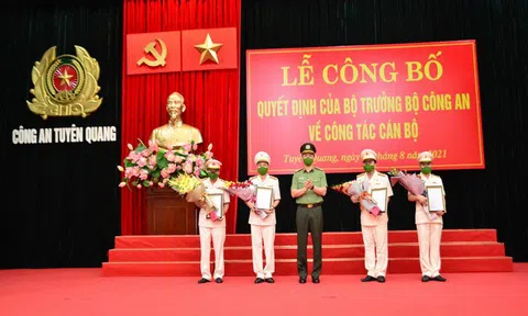 Tuyên Quang: Luân chuyển công tác đào tạo cán bộ công an