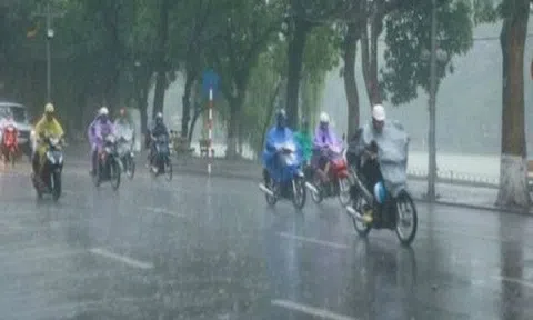 Bắc Bộ mưa rào và dông, nguy cơ sạt lở đất ở miền núi, Trung Bộ nắng nóng, Tây Nguyên - Nam Bộ chiều tối mưa dông rải rác