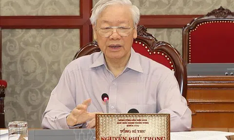 Tổng Bí thư Nguyễn Phú Trọng động viên Đảng bộ, chính quyền và nhân dân TPHCM