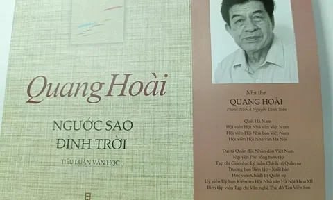 Quang Hoài và sự hiện diện Tập thơ thứ sáu