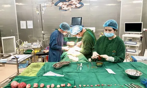 Tuyên Quang: Phẫu thuật bóc số lượng lớn u xơ, bảo tồn tử cung cho bệnh nhân