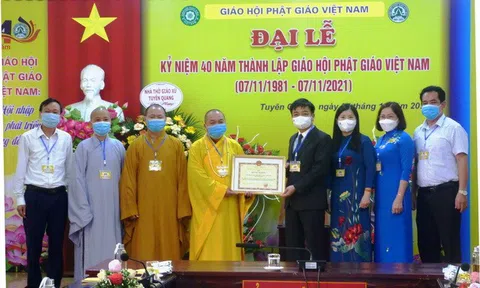 Giáo hội Phật giáo Việt Nam tỉnh Tuyên Quang phát huy “Hộ quốc an dân, Hội nhập và phát triển cùng đất nước”