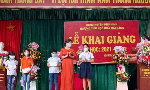 Phú Thọ: Trường Tiểu học Giấy Bãi Bằng xứng danh trường tiên tiến, xuất sắc