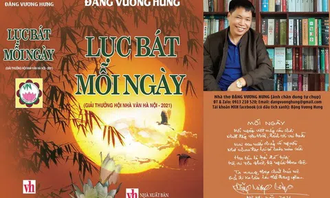 “Lục bát mỗi ngày” được giải thưởng Hội Nhà văn Hà Nội năm 2021 và tái bản ấn phẩm chất lượng cao