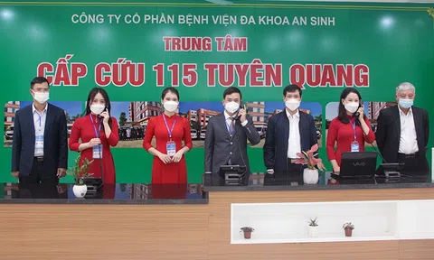 Tuyên Quang: Thành lập Trung tâm cấp cứu 115