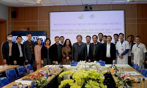 Bệnh viện Đa khoa Hùng Vương và Bệnh viện Hữu nghị Việt Đức ký kết hợp tác chuyên môn