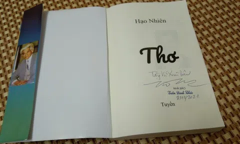 Đầu Xuân đọc tuyển thơ của Hạo Nhiên - Nhớ thầy Nguyễn Mạnh Hào
