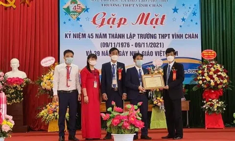 Trường THPT Vĩnh Chân (Hạ Hòa) điểm sáng về giáo dục trên quê hương Đất Tổ