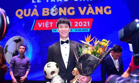 Quảng bóng vàng 2021: Hoàng Đức, Huỳnh Như và Hồ Văn Ý