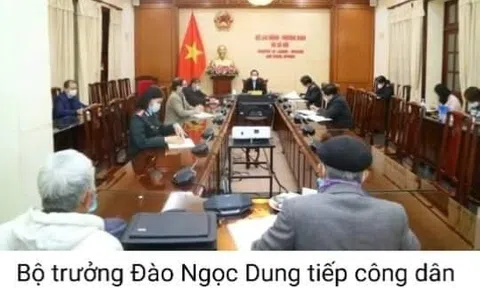 Tiếp người thương binh "lỡ" chế độ, Bộ trưởng Đào Ngọc Dung giải quyết ngay