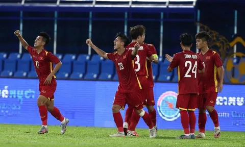 Vòng bảng giải U23 Đông Nam Á 2022: Thắng U23 Thái Lan, U23 Việt Nam tiến vào bán kết gặp Timor-Leste.