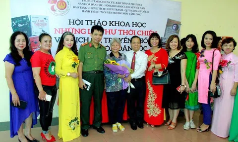 Một hội thảo nghẹn ngào xúc động vì chạm tới trái tim những người đi qua chiến tranh