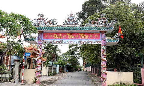  Đình Tân Thông, nơi cố Thủ tướng Phan Văn Khải từng gắn bó