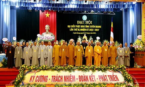 Tuyên Quang: Phật giáo thực hiện tốt phương châm “Đạo pháp - Dân tộc - Chủ nghĩa xã hội” 
