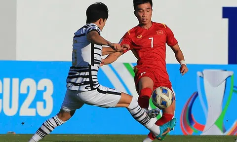 U23 Việt Nam xuất sắc cầm hòa đương kim vô địch U23 Hàn Quốc
