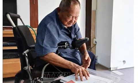Người chiến sĩ của Tiểu đoàn 307 anh hùng
