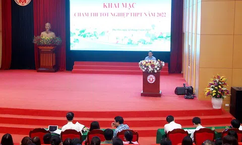 Phú Thọ: Khai mạc chấm thi tốt nghiệp THPT năm 2022
