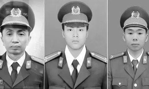 Truy tặng Huân chương Chiến công cho ba cán bộ, chiến sỹ công an hy sinh khi chữa cháy