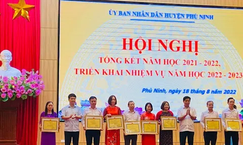 Phú Thọ: Huyện Phù Ninh nâng cao chất lượng giáo dục toàn diện, giáo dục mũi nhọn trong năm học 2022 - 2023