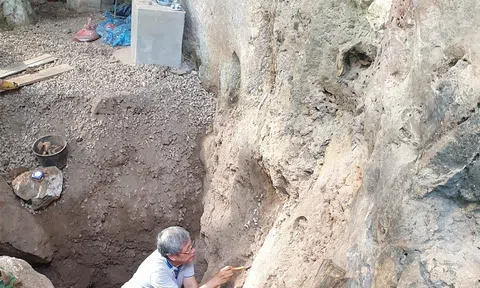 Khai quật Di chỉ khảo cổ học Làng Vành (Lạc Sơn - Hòa Bình) nhớ nữ khảo cổ học Pháp Madeleine Colani