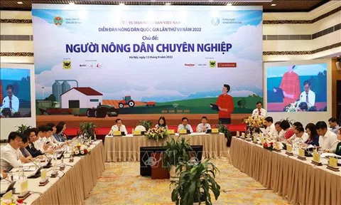 Diễn đàn " Người nông dân chuyên nghiệp" để phát triển nông nghiệp bền vững