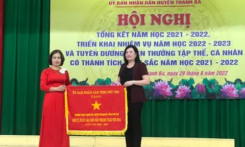 Phú Thọ: Trường THCS Thanh Hà (Thanh Ba) vươn lên “Dạy tốt, học tốt”