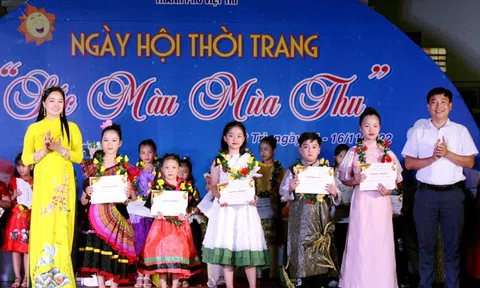 Phú Thọ: Trường Tiểu học Tân Dân (TP Việt Trì) với Ngày hội thời trang “Sắc màu mùa thu”