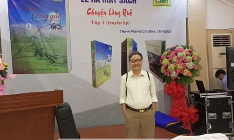 Phát biểu tâm huyết của Quản trị viên Trương Thành Sơn tại Lễ ra mắt sách Chuyện làng quê ở TP HCM 19.11. 2022