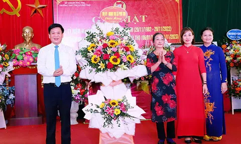 Trường THPT thị xã Phú Thọ 25 năm xây dựng và phát triển