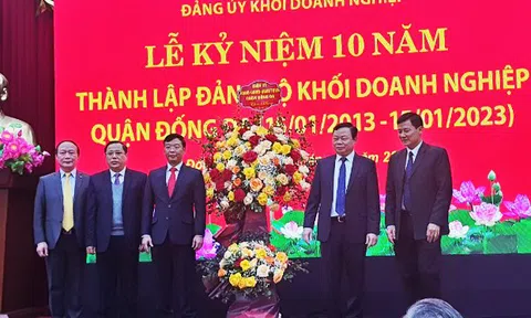 Hà Nội: Kỷ niệm 10 năm thành lập đảng bộ Khối Doanh nghiệp Quận Đống Đa
