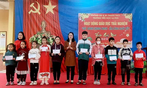 Phú Thọ: Các trường học huyện Thanh Thủy trải nghiệm sum vầy “Ngày Tết quê em”