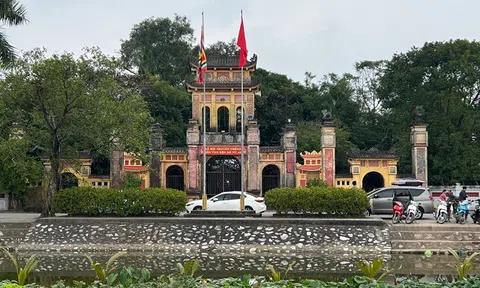 Thái Bình: Khai hội truyền thống Đền Vua Rộc xã Vũ An (Kiến Xương)