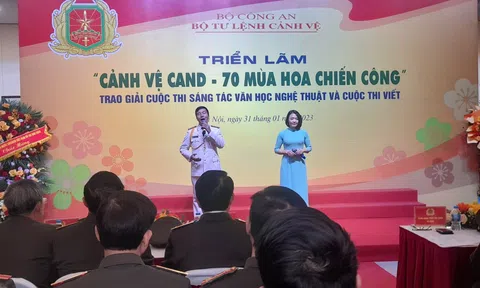 “Cảnh vệ Công an nhân dân - 70 mùa hoa chiến công”