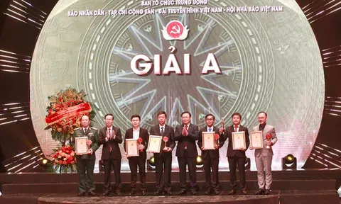 Trao Giải báo chí "Búa liềm vàng" lần thứ VII