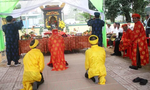 Hà Tĩnh: Lễ tế Thành Hoàng làng Hồng Thịnh (Lộc Hà) Hoàng Cơ Thạch  
