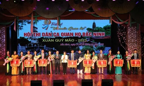 Bắc Ninh: Sôi nổi Hội thi hát Dân ca Quan họ 2023