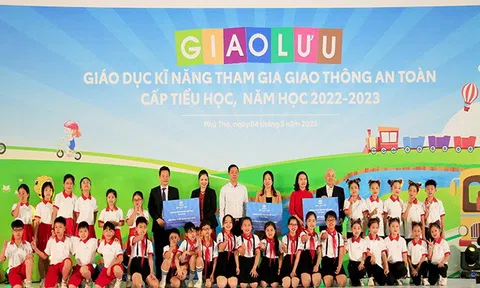 Phú Thọ đoạt thành tích Xuất sắc giao lưu giáo dục kỹ năng tham gia giao thông an toàn cấp tiểu học năm học 2022 - 2023