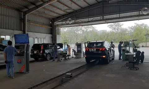 Hà Nội: Trung tâm đăng kiểm 3301S hoạt động trở lại