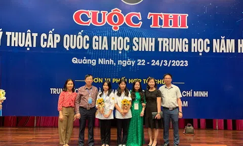 Lào Cai đoạt giải cao tại Hội thi khoa học kỹ thuật cấp Quốc Gia năm 2023