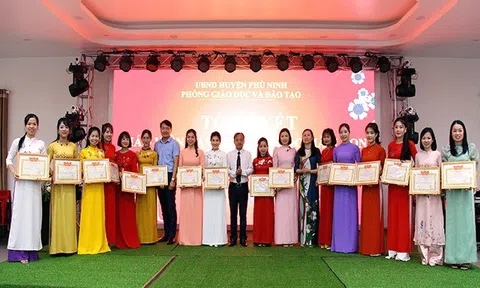 Phú Thọ: Hội thi giáo viên giỏi cấp học mầm non ở Phù Ninh tạo điều kiện cho giáo viên nâng cao năng lực, đáp ứng yêu cầu đổi mới GD&ĐT