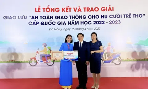 Phú Thọ: Cô giáo Hoàng Thị Bích Thảo trường tiểu học Cao Xá (Lâm Thao) đoạt giải Nhì toàn quốc giao lưu “An toàn giao thông cho nụ cười trẻ thơ”