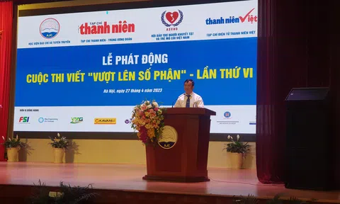 Lễ Phát động cuộc thi viết “Vượt lên số phận” lần thứ VI"