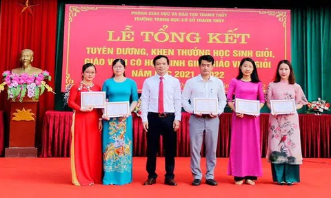Phú Thọ: Thanh Thủy chất lượng dạy và học nằm trong tốp đầu của tỉnh