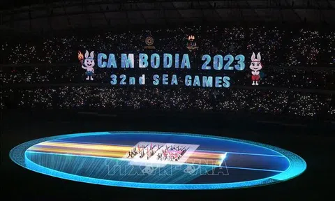 Lễ khai mạc SEA Games 32  diễn ra hoành tráng tại Thủ đô Phnom Penh- Campuchia