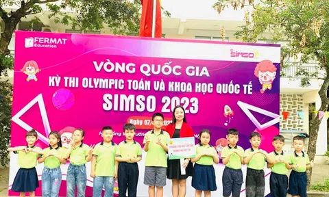 Phú Thọ: 22 học sinh Trường Tiểu học Tân Dân (Việt Trì) tham dự kỳ thi Olympic Toán và Khoa học quốc tế SIMSO
