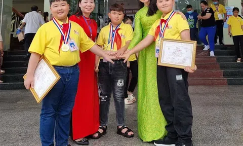 Lào Cai: Ba học sinh trường Tiểu học số 1 thị trấn Mường Khương đoạt giải Trạng nguyên tiếng Việt cấp Quốc gia năm 2023.