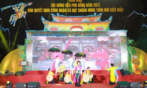 Hà Nội: Hội Gióng đền Phù Đổng năm 2023 phát huy giá trị văn hóa phi vật thể đại diện của nhân loại