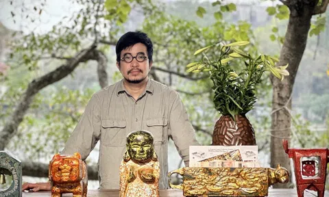 Trải nghiệm lớp dạy sơn mài miễn phí cùng nghệ nhân Nguyễn Tấn Phát